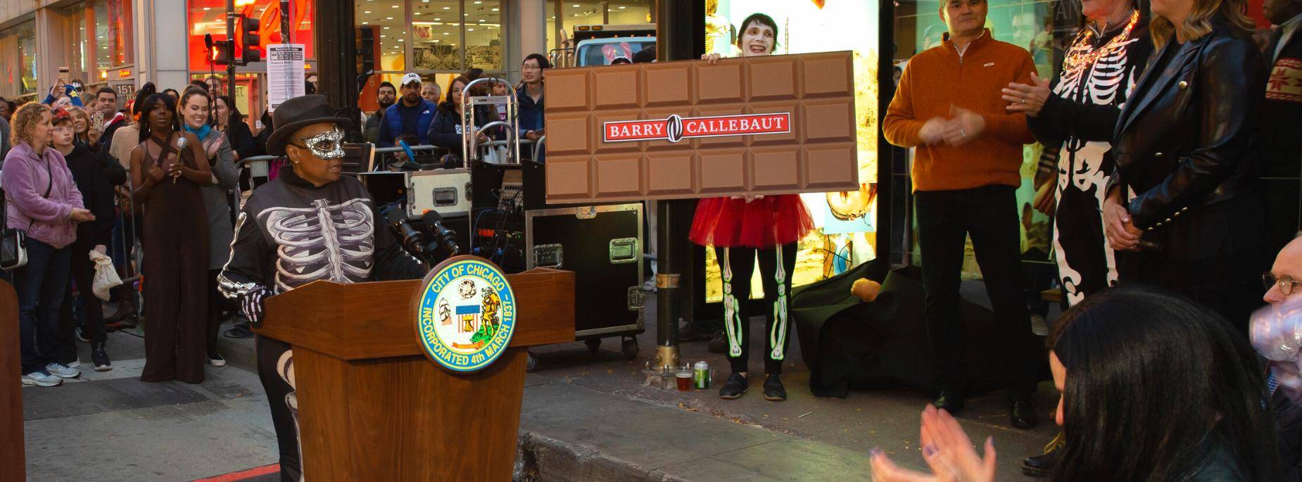 Barry Callebaut Sponsor's Chicago's "Halloweek" Parade